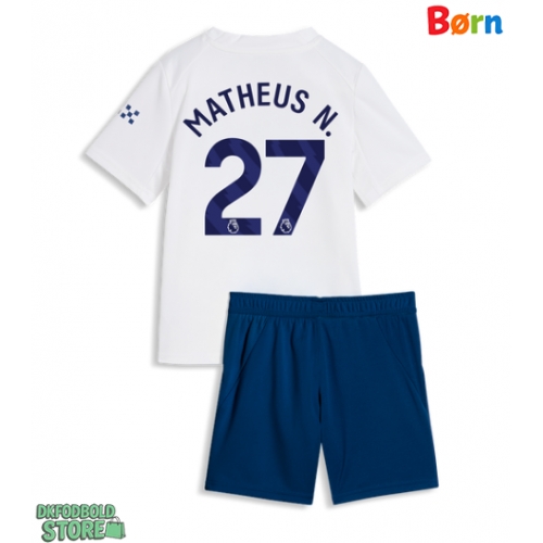 Manchester City Matheus Nunes #27 Replika Babytøj Tredje sæt Børn 2026-27 Kortærmet (+ Korte bukser)